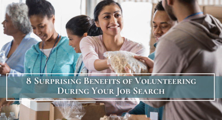 I group of volunteer workers distributing food