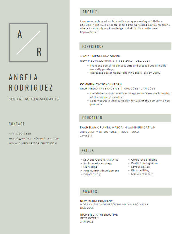 resume sample 3 Spruce Up Your Resume in 30 Minutes